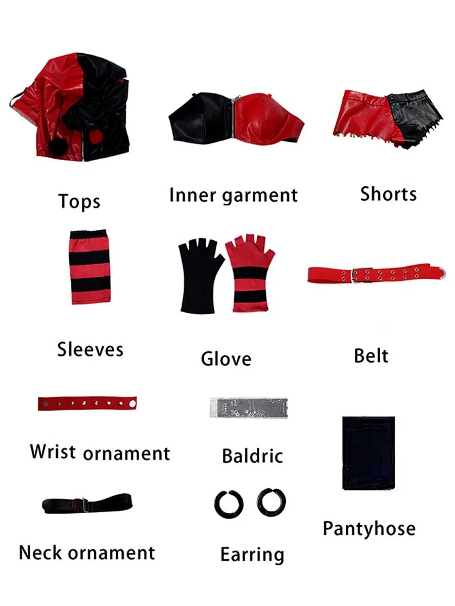 Anime Harley Cosplay Outfit
