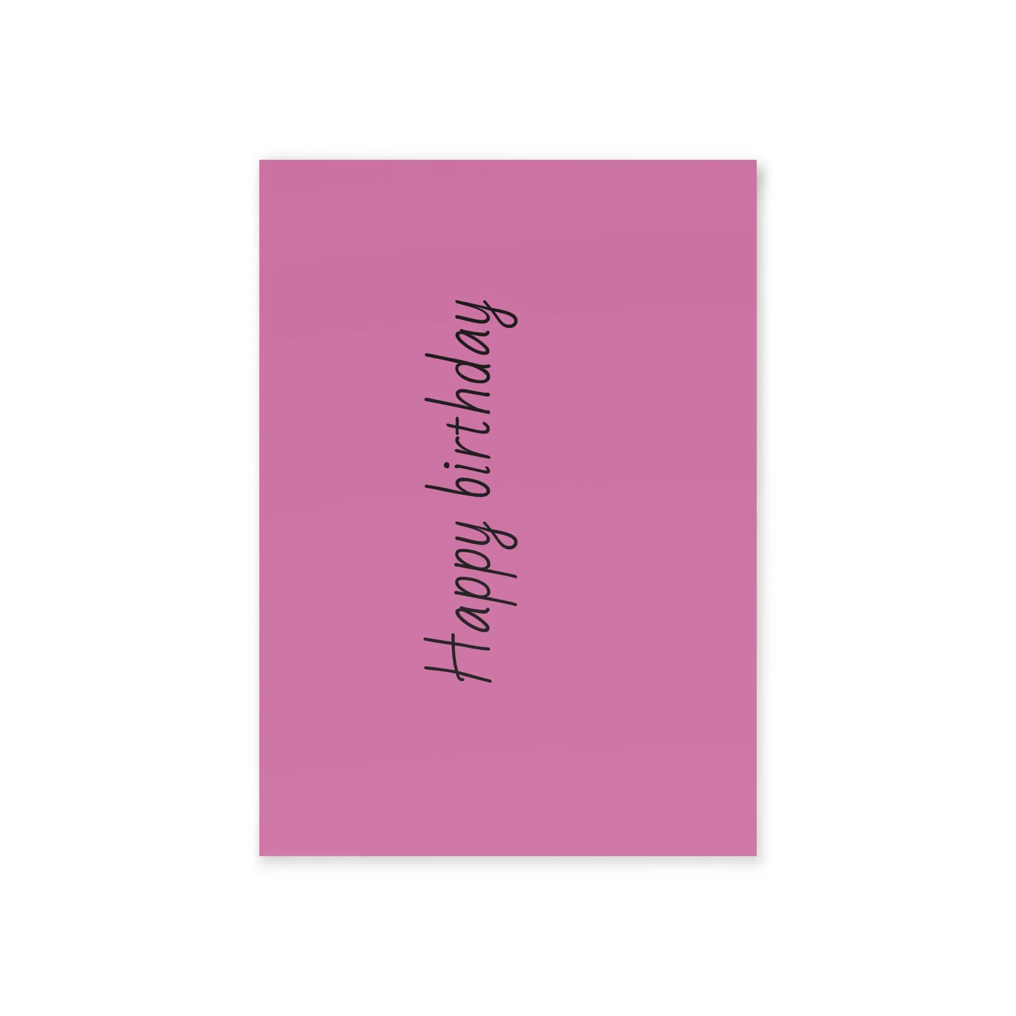 Birthday Greeting Cards - Happy Birthday. Two-Sided Print
