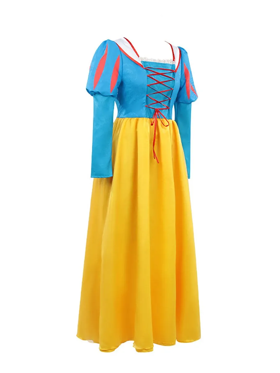 Classic Princess Snow Long Dress