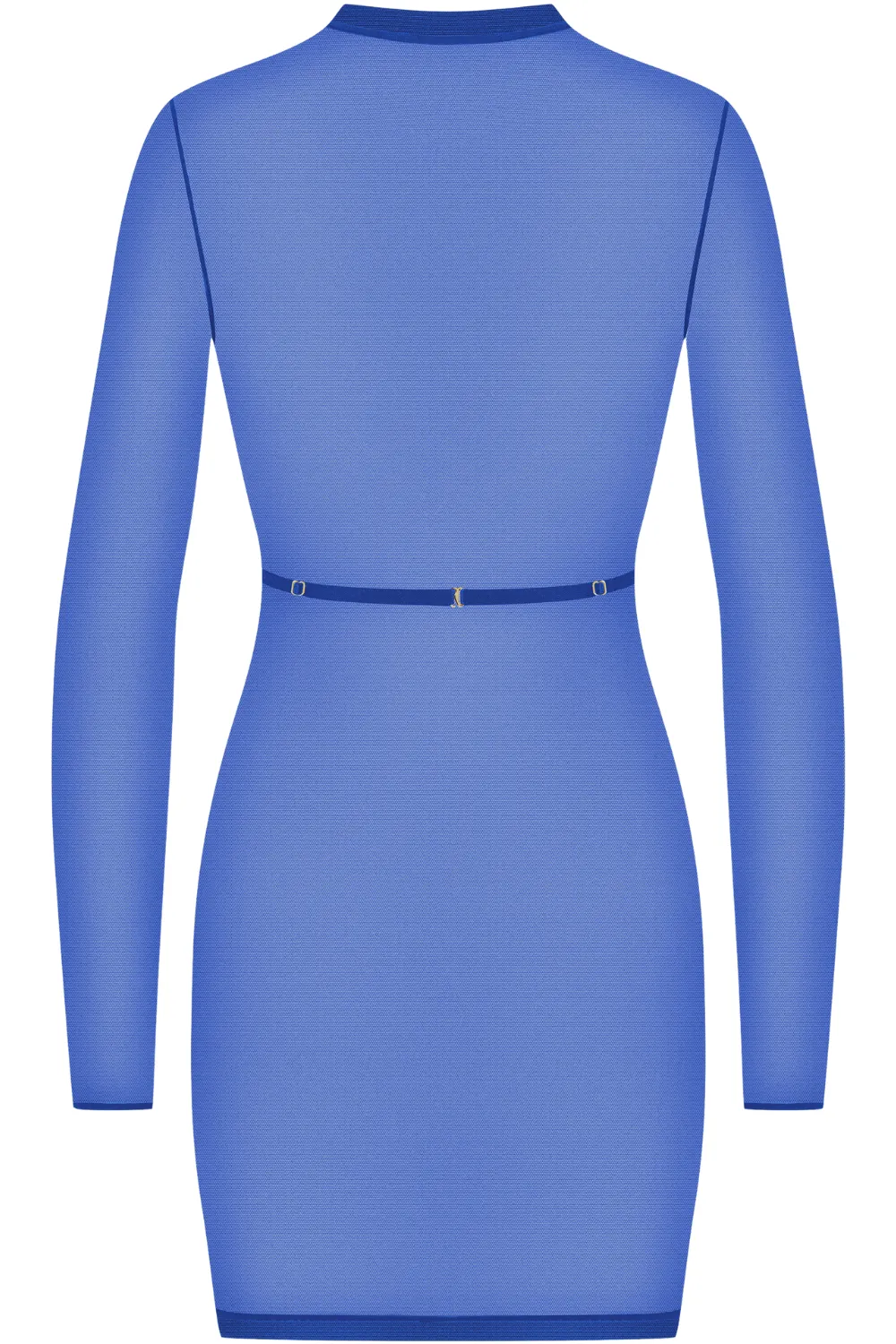 Corps  Corps Dress with Harness Neon Blue