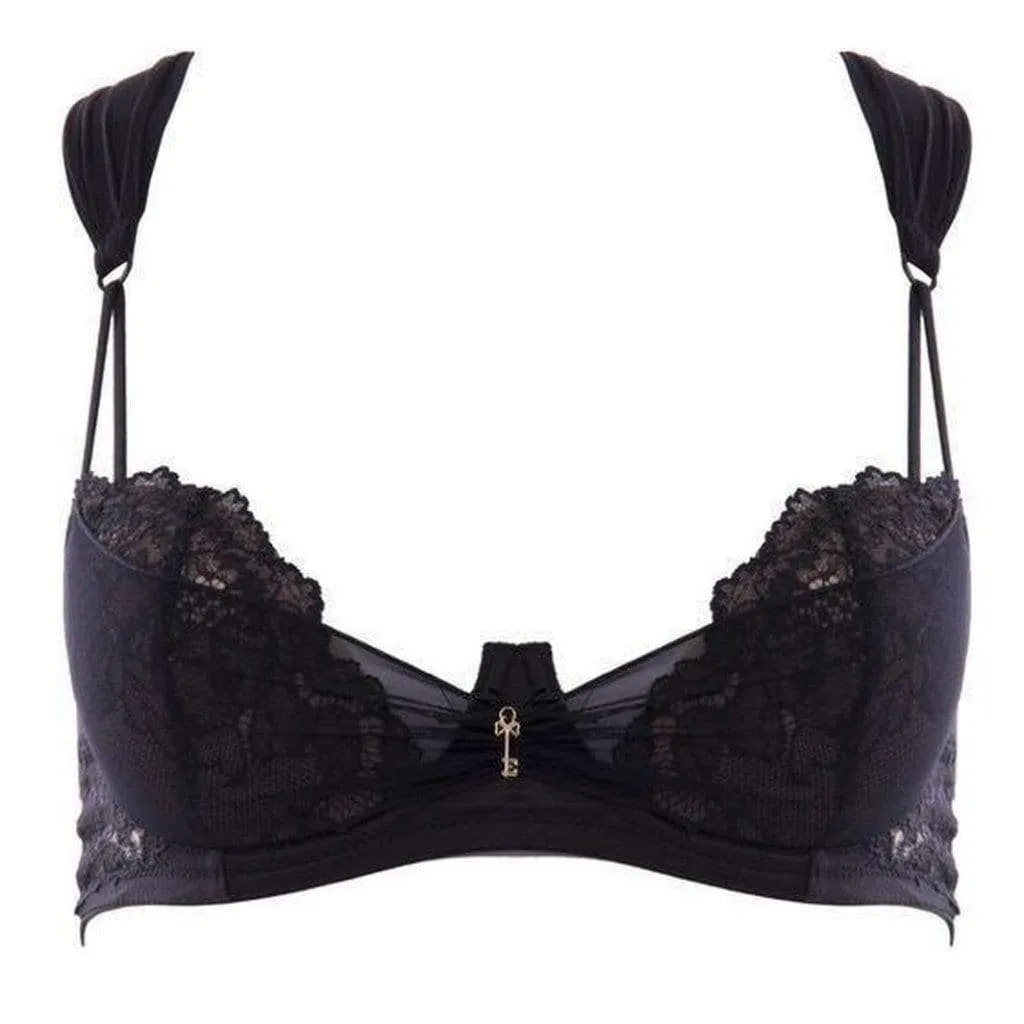 Escora Lauren Bra Free Bridge with Tulle Straps