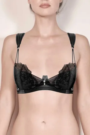 Escora Lauren Bra Free Bridge with Tulle Straps