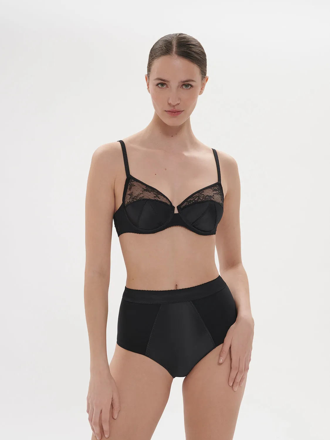 Eve Underwire Bra - Black