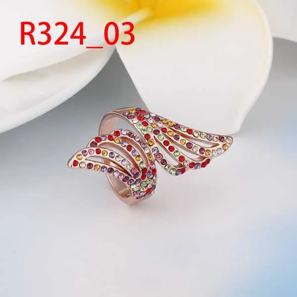 exo acessorios para mulher rings wings colorful aneis sport267 ELY