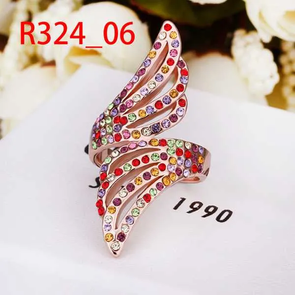 exo acessorios para mulher rings wings colorful aneis sport267 ELY