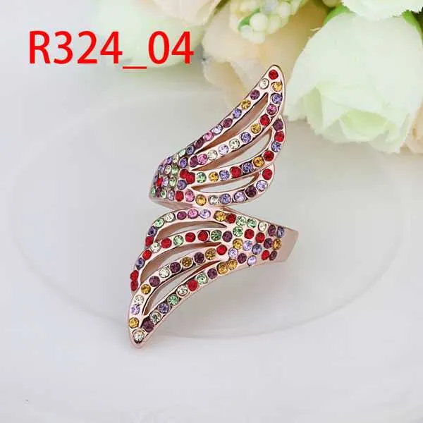 exo acessorios para mulher rings wings colorful aneis sport267 ELY