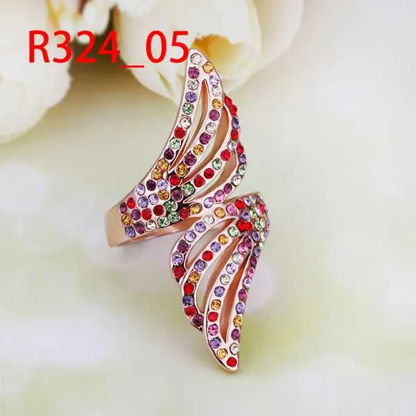 exo acessorios para mulher rings wings colorful aneis sport267 ELY