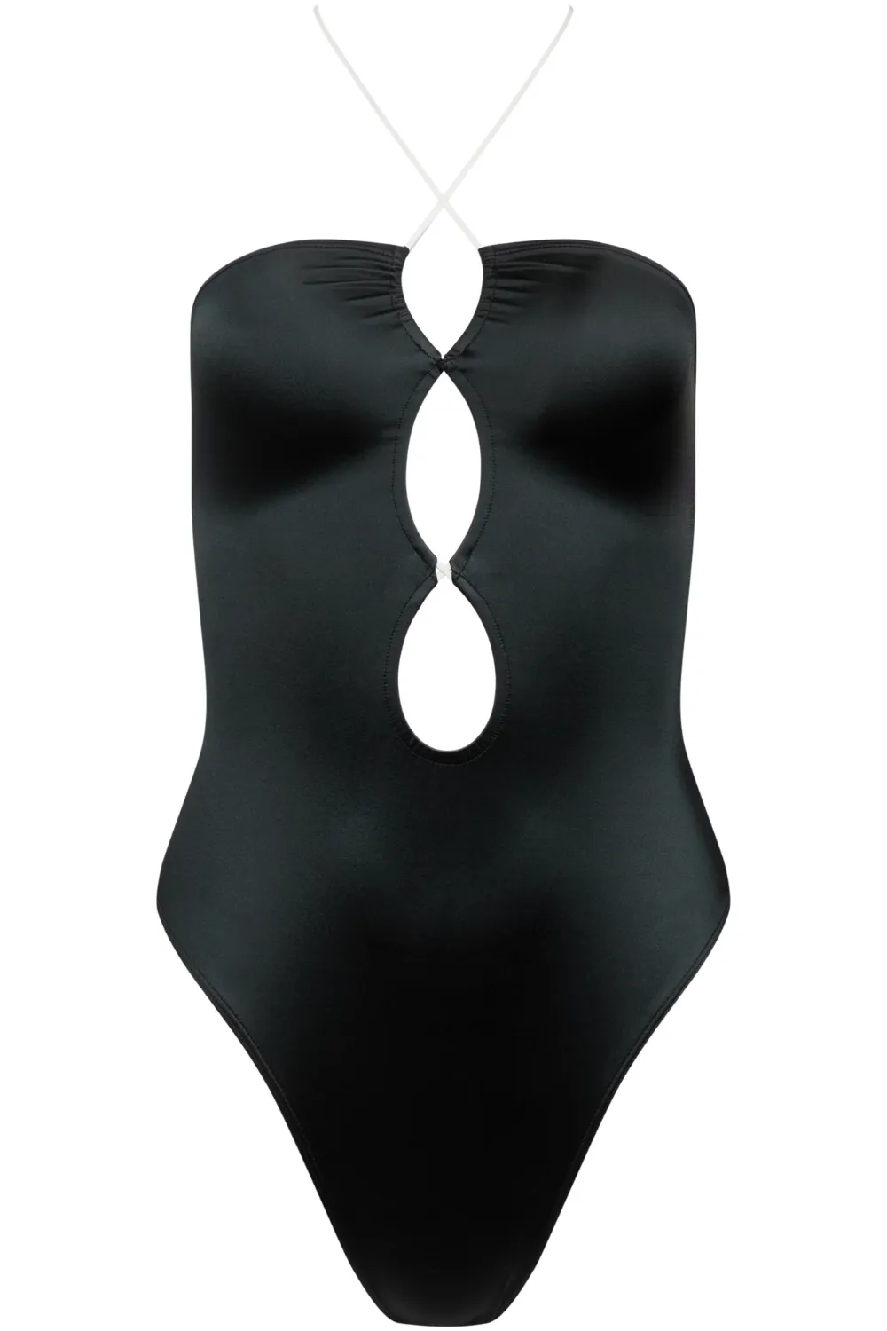 Glow Thong Swimsuit in Black