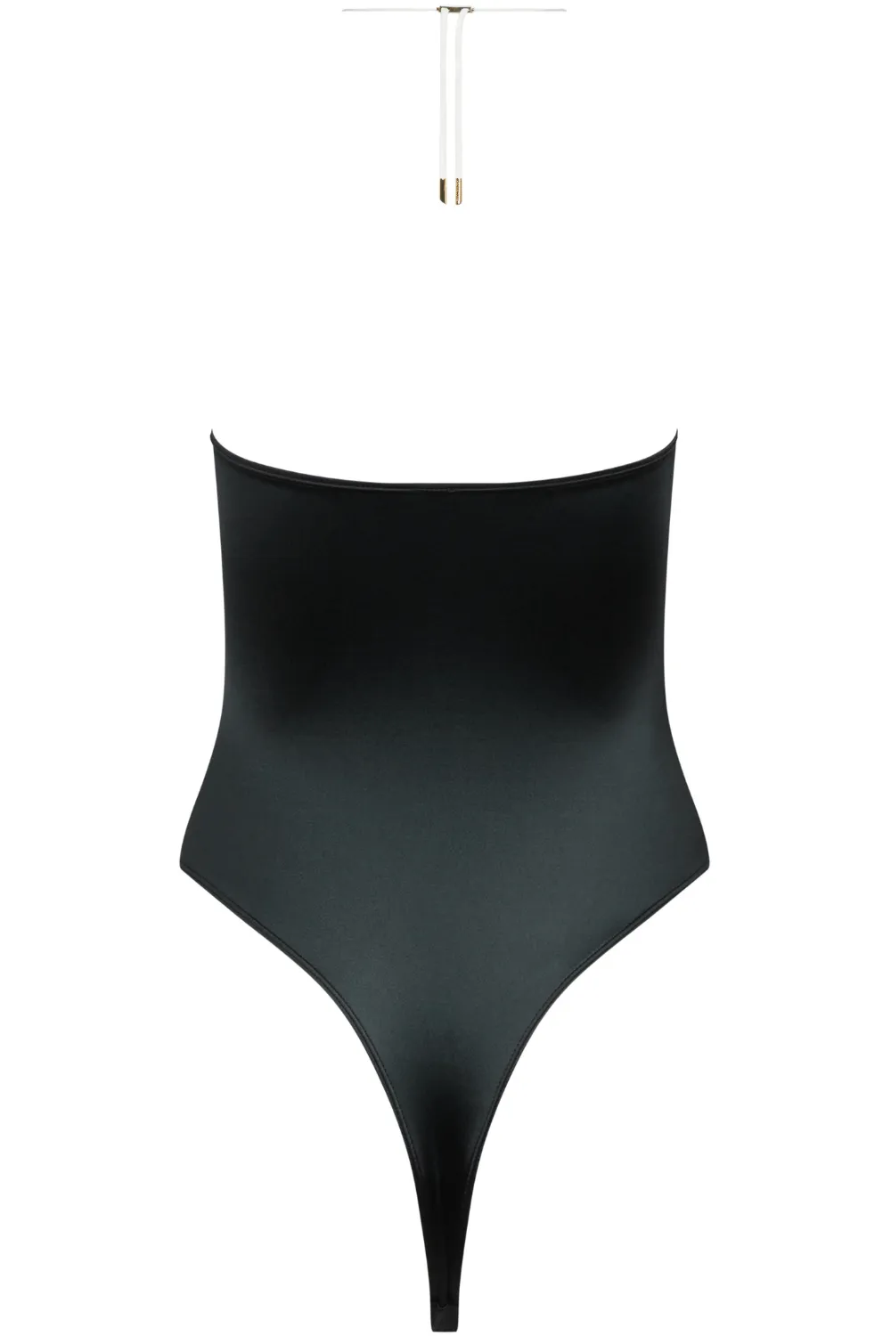 Glow Thong Swimsuit in Black