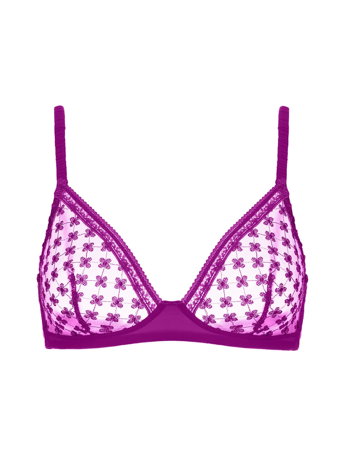 Hortense Bralette - Bougainvillea