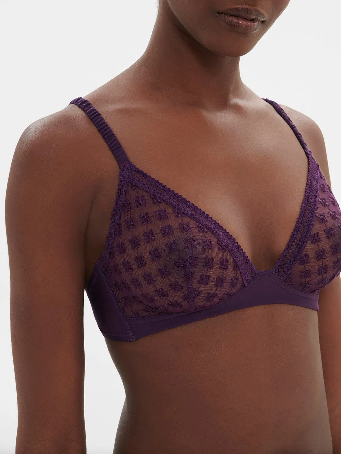 Hortense Bralette - Euphoria Purple