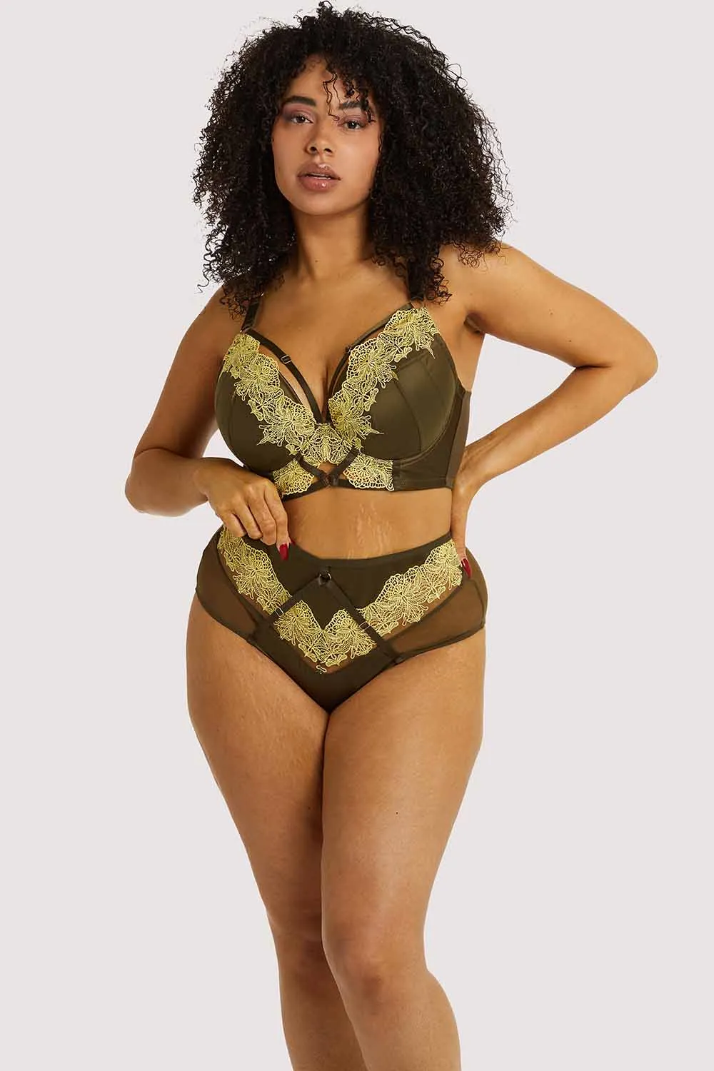 Jari Moss Plunge Bra