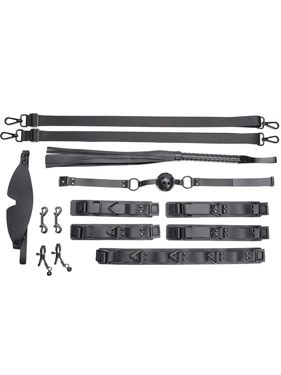 Leather Snap Hook Harness Set