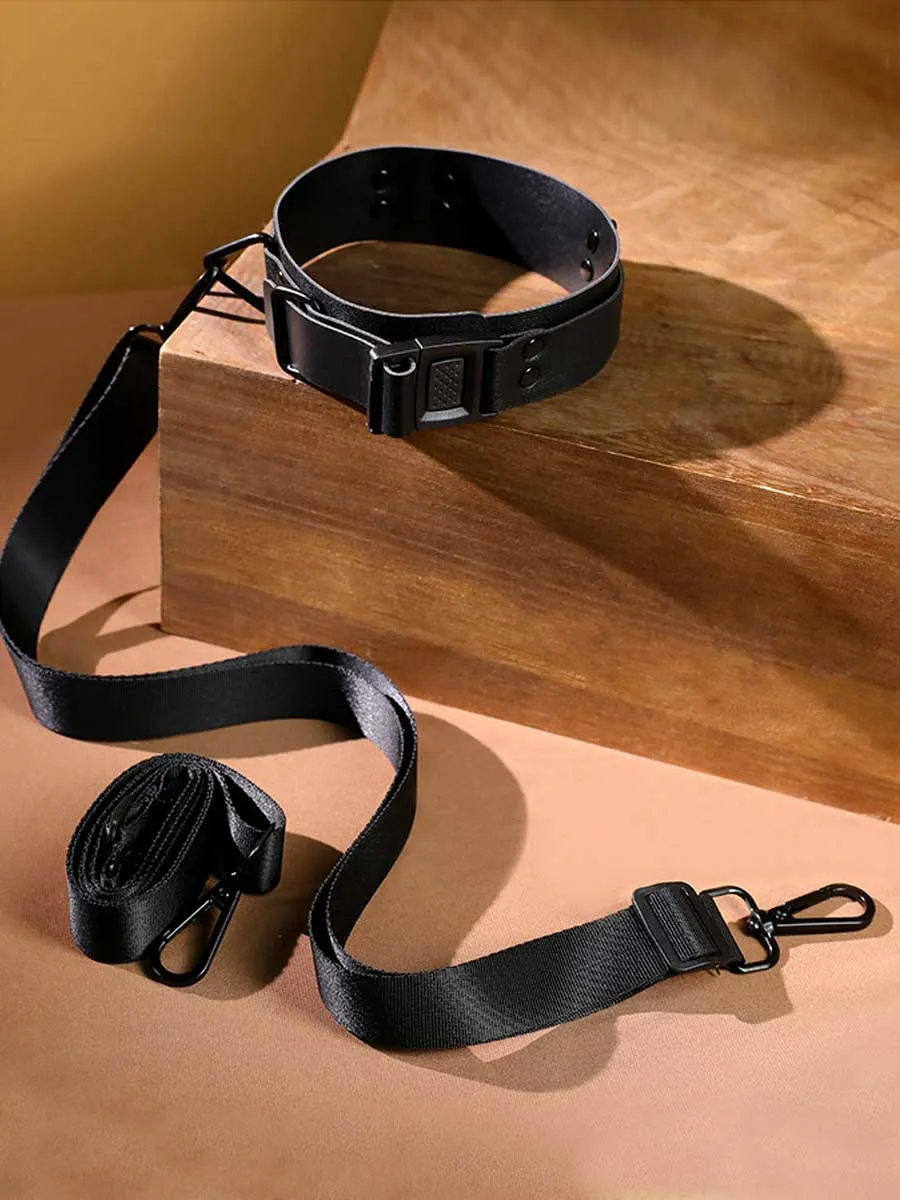 Leather Snap Hook Harness Set