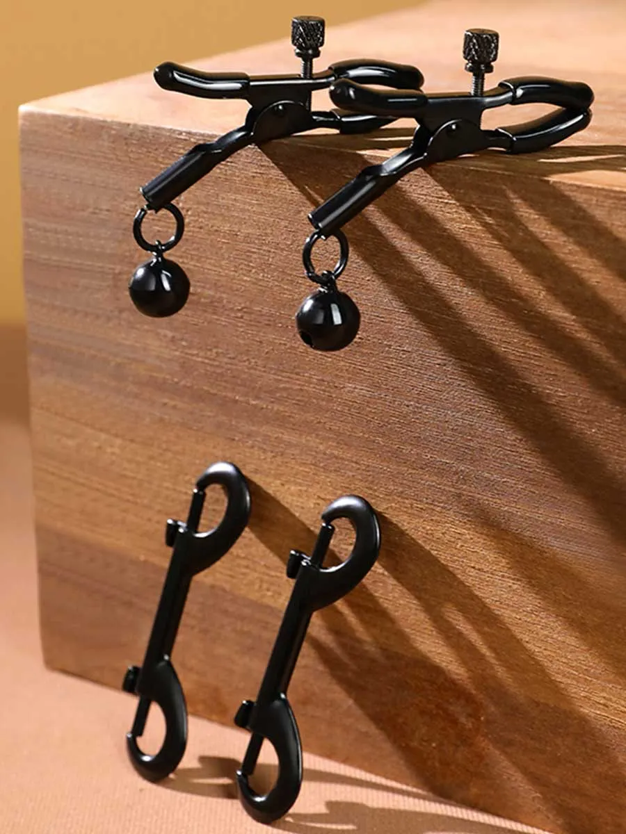 Leather Snap Hook Harness Set