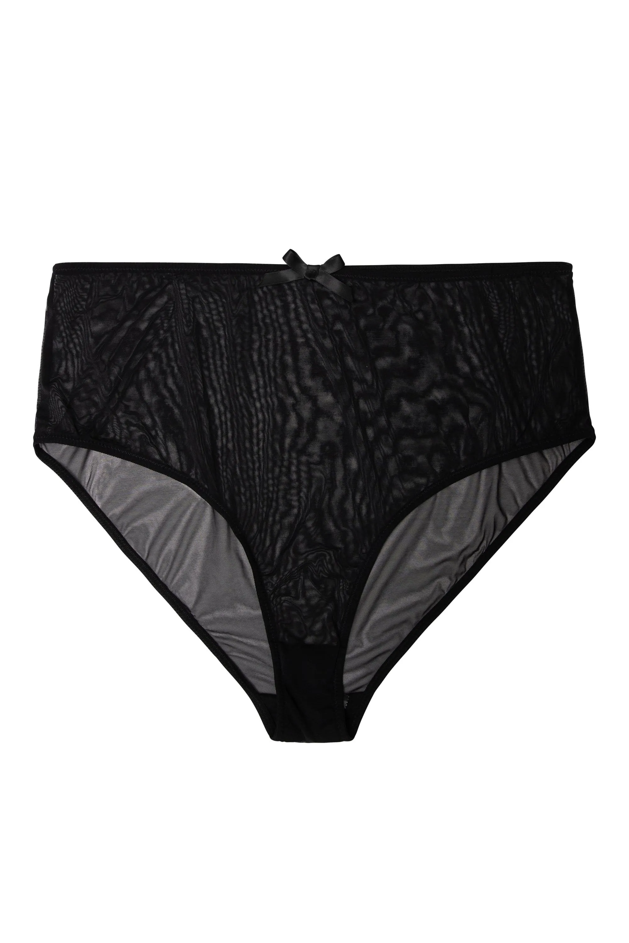 Marina Black High Waisted Brief