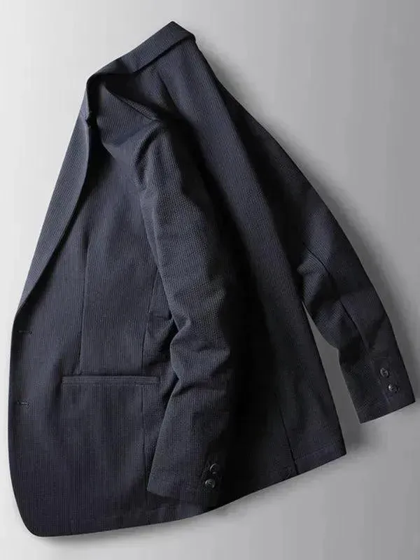 Men's 2-Button Slim Fit Blazer  Classic Sophistication