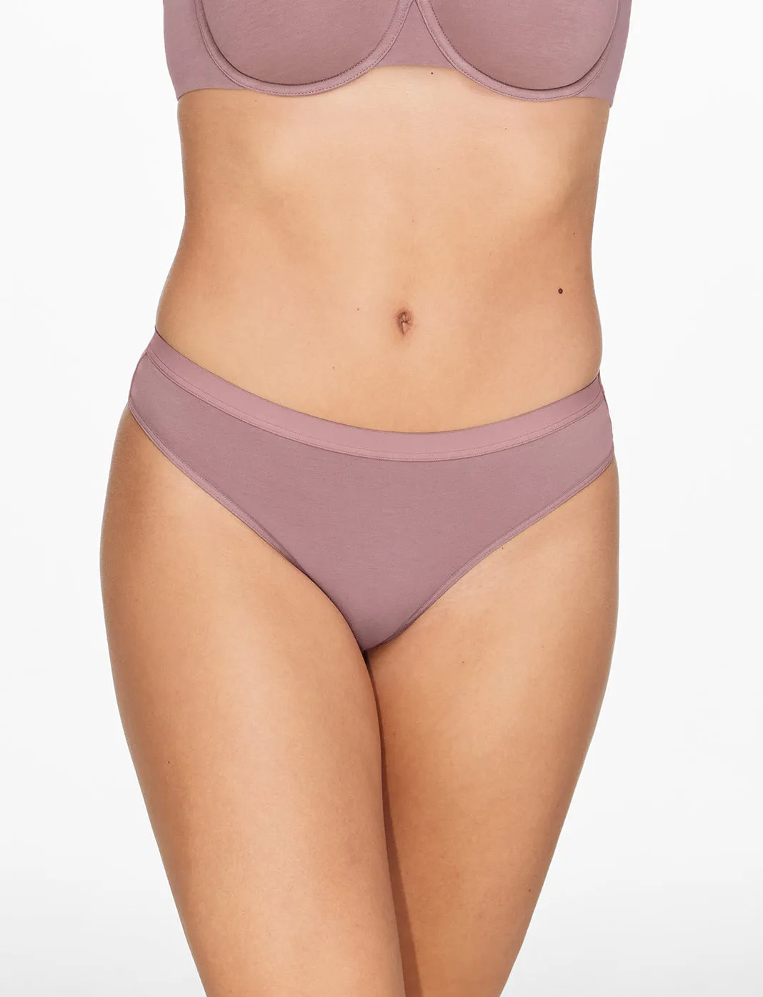 Organic Cloud Cotton Thong 3 Pack Box