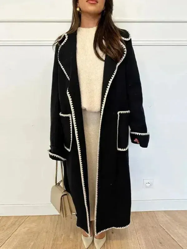 Oversized Belted Women Trench Coat
