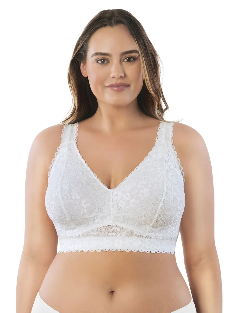 Parfait Adriana Lace Bralette P5482 Pearl White