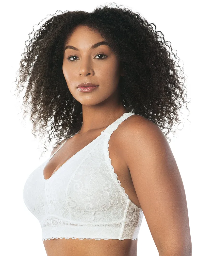 Parfait Adriana Lace Bralette P5482 Pearl White