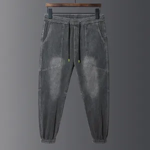 Plus Size Male Stretch Skinny Jeans