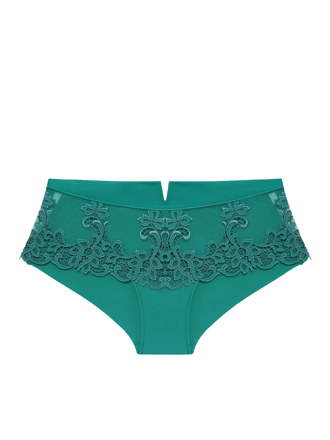 Saga Boyshort - Garden Green