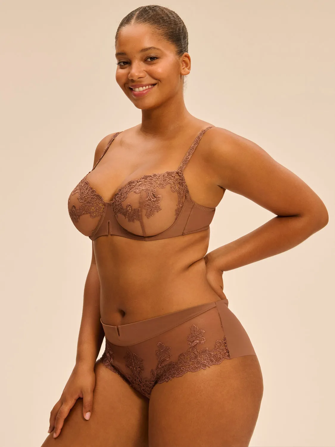 Saga Boyshort - Mocha