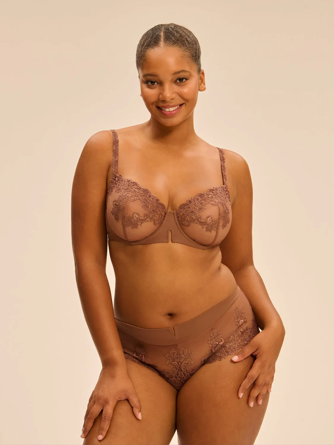 Saga Boyshort - Mocha