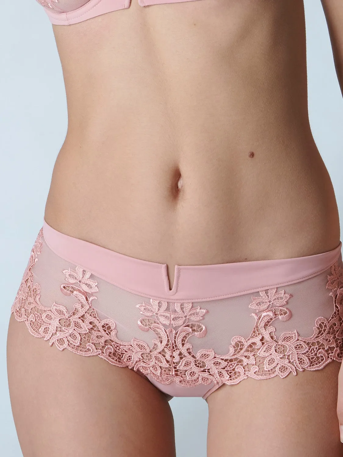 Saga Boyshort - Verona Pink