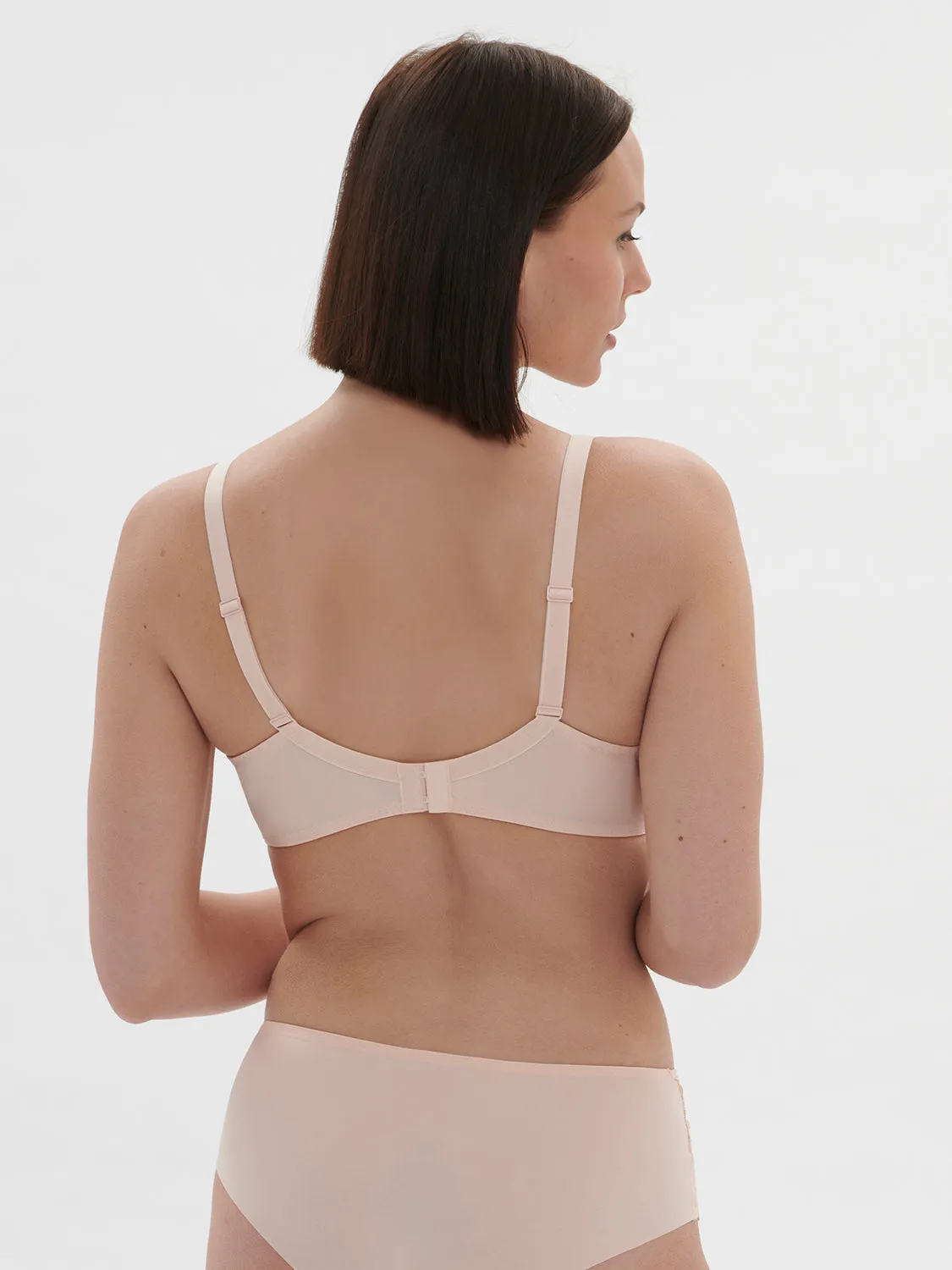 Saga Full Coverage Plunge - Blushing Pink