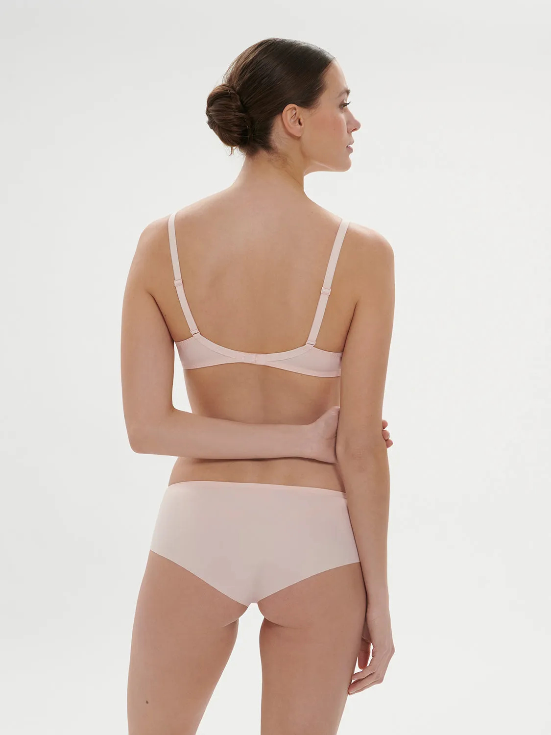 Saga Full Coverage Plunge - Blushing Pink