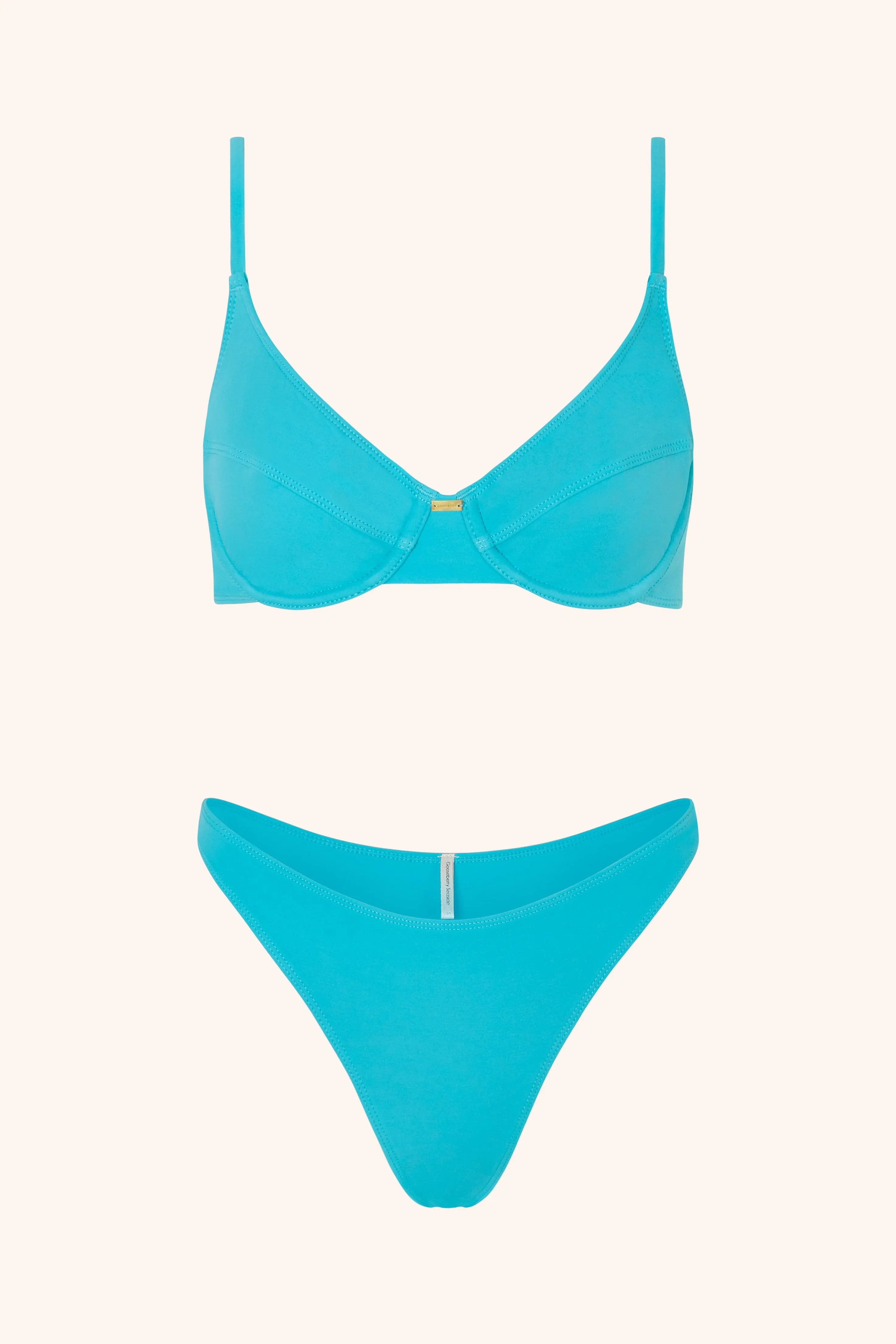 Sculpting Top Cerulean