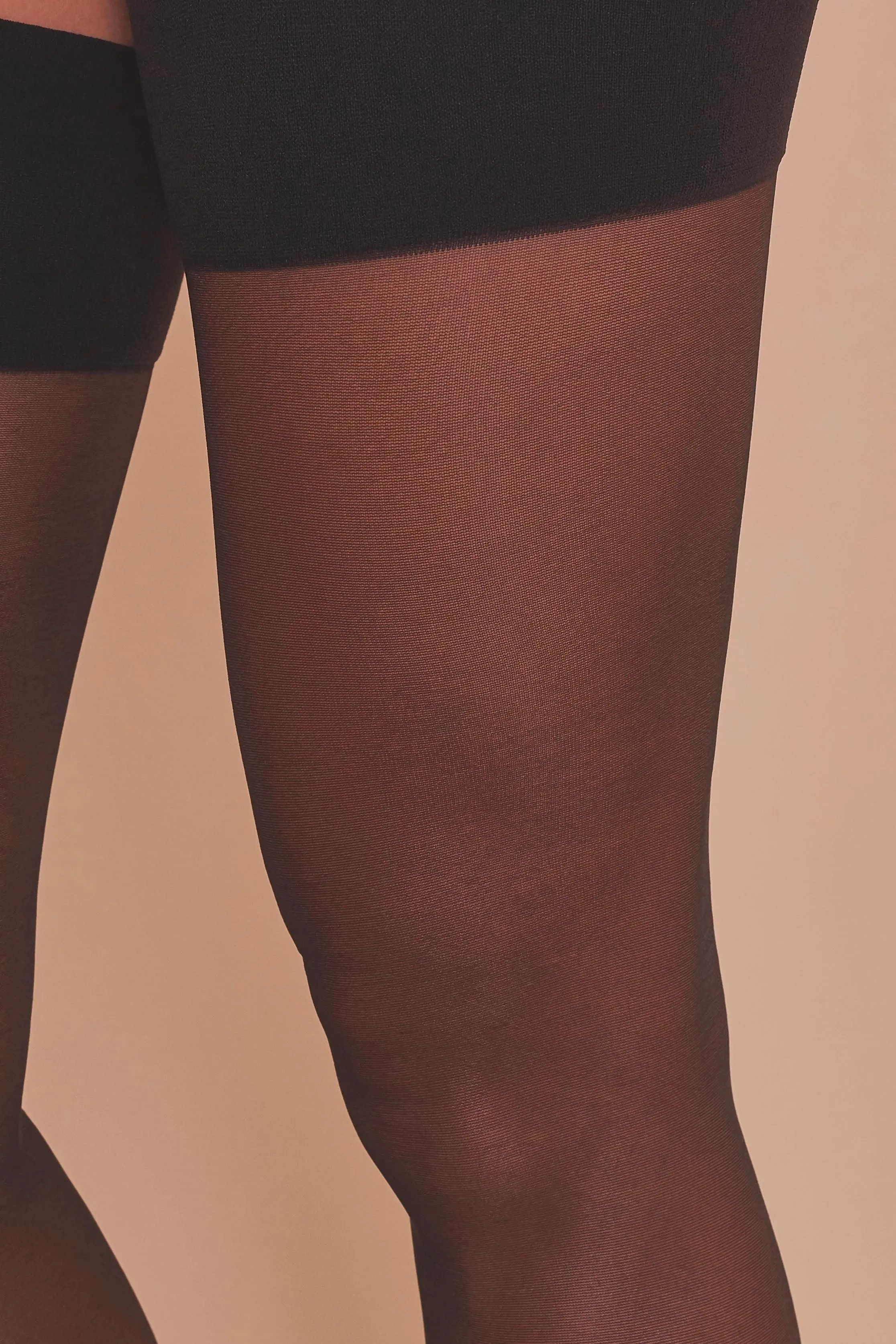 Seamed Stocking Black US 4 - 18