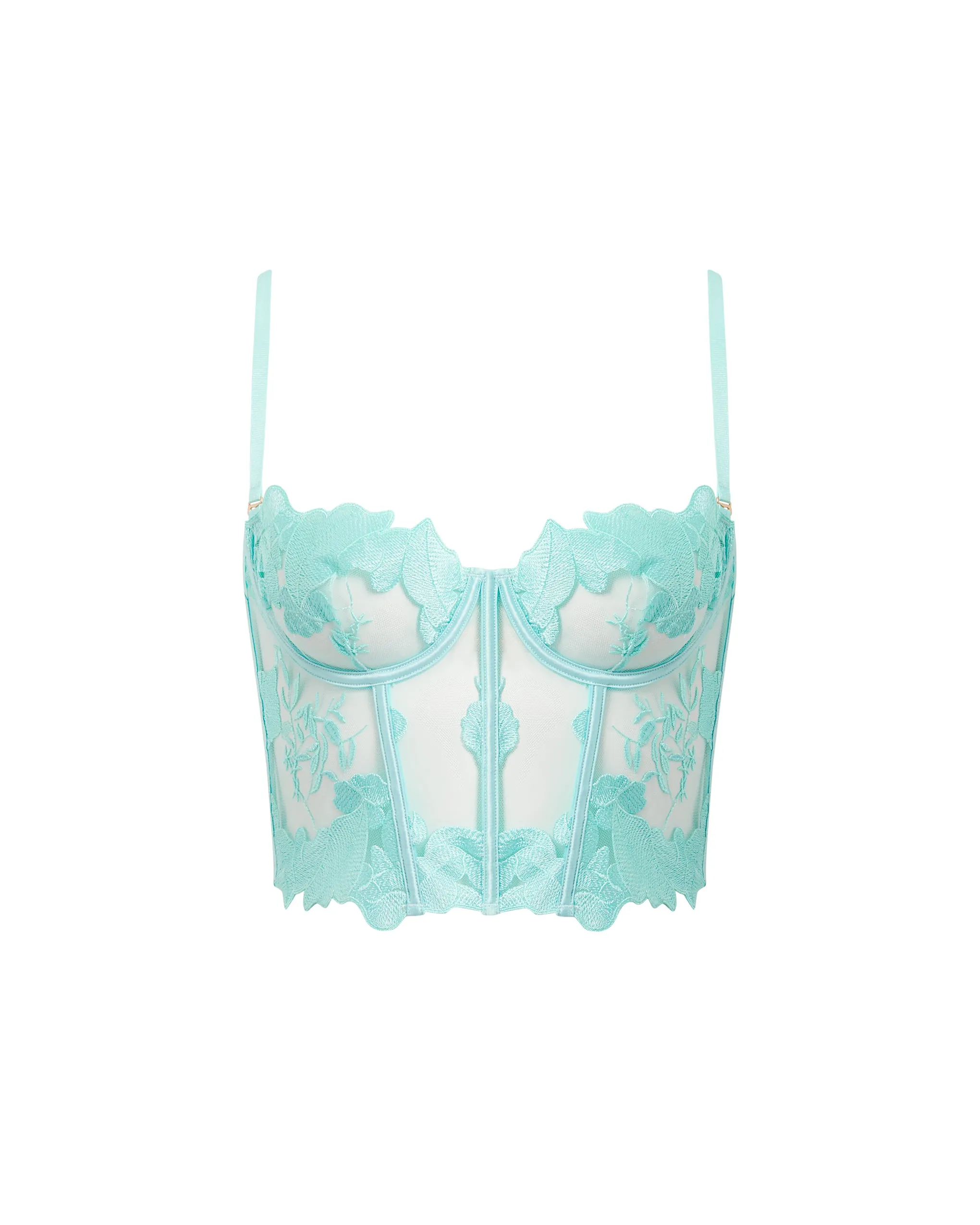 Serenity Wired Bustier Island Paradise Blue