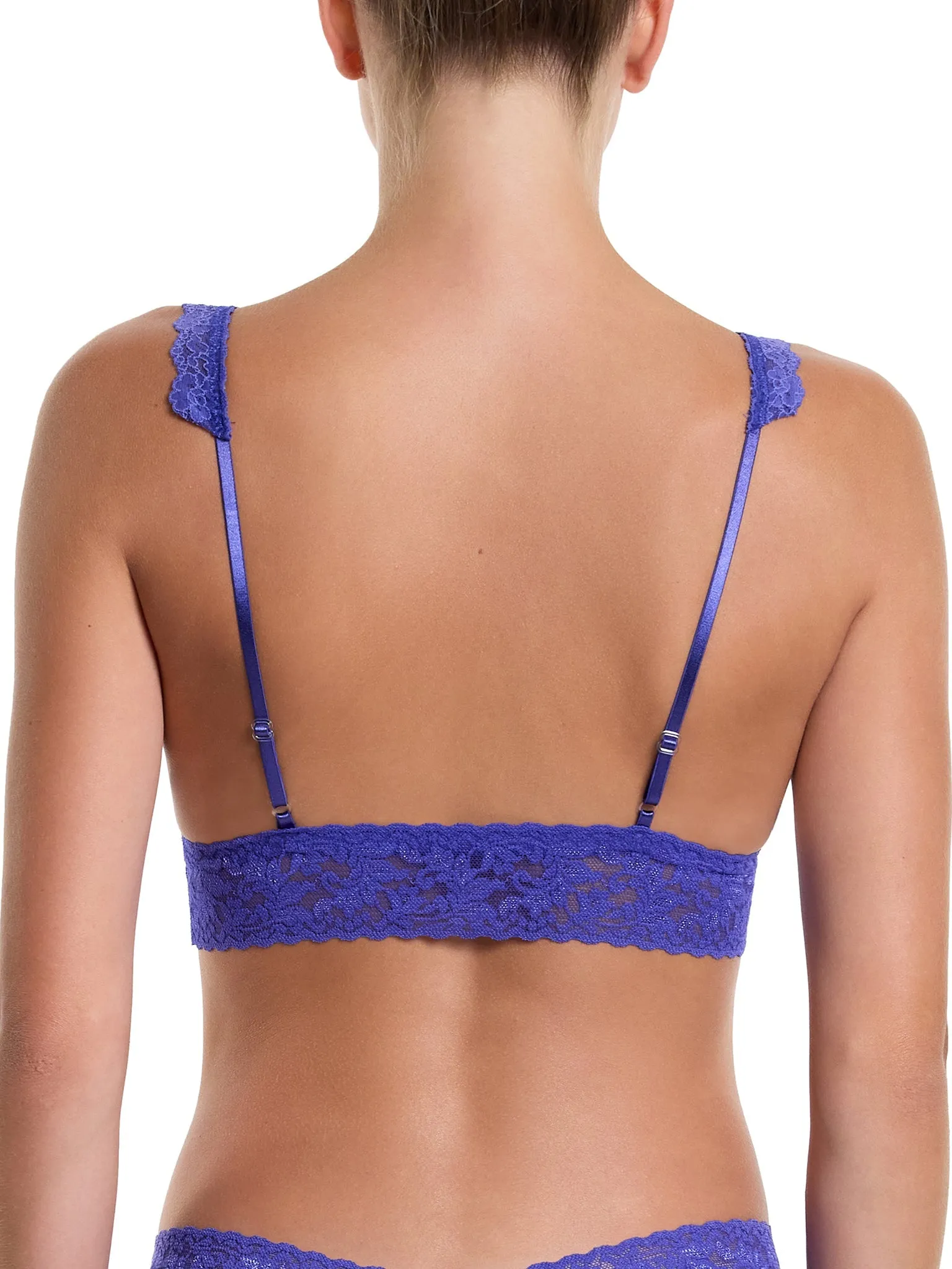Signature Lace Crossover Bralette  Violets Are Blue Sale