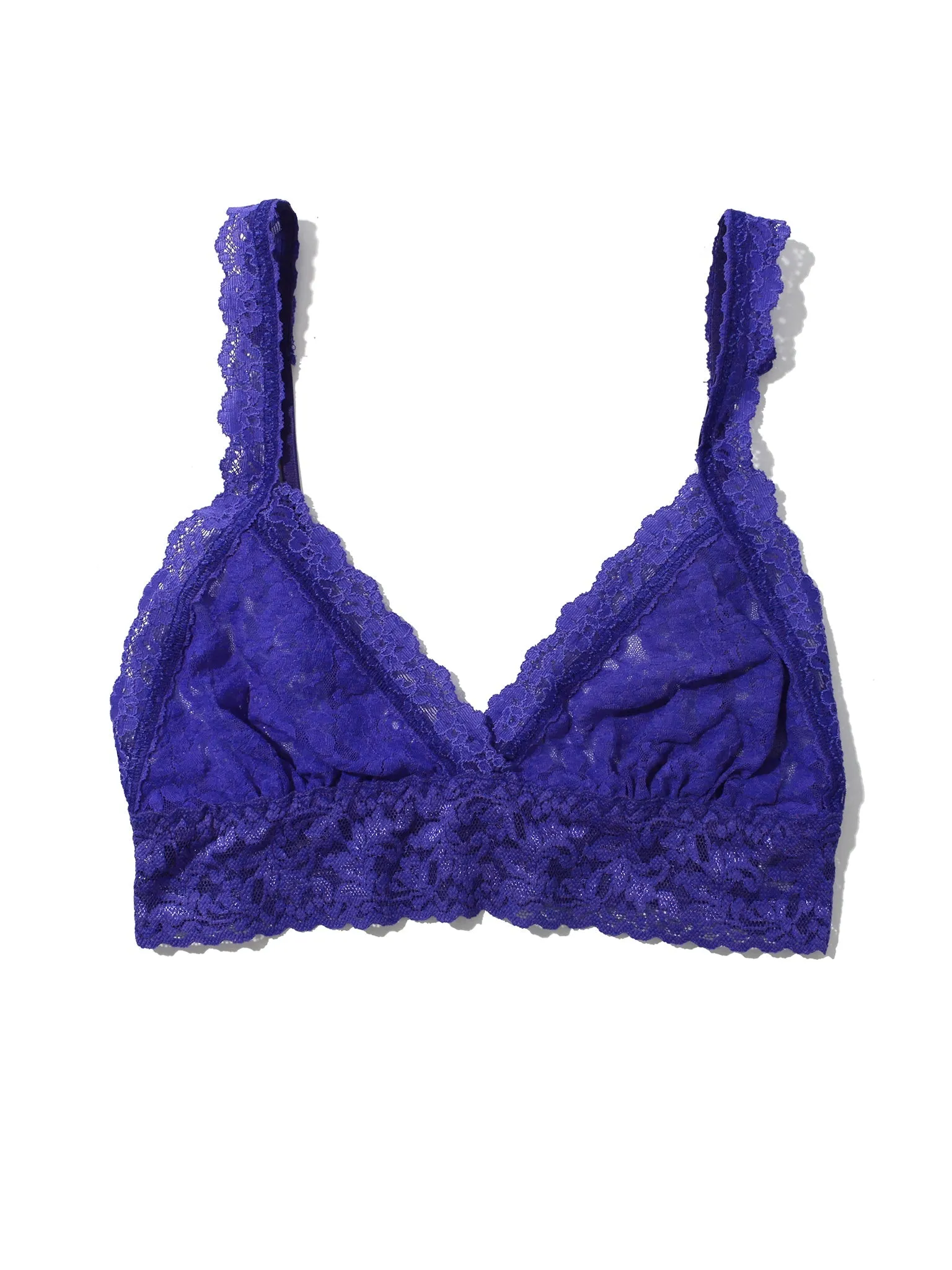 Signature Lace Crossover Bralette  Violets Are Blue Sale