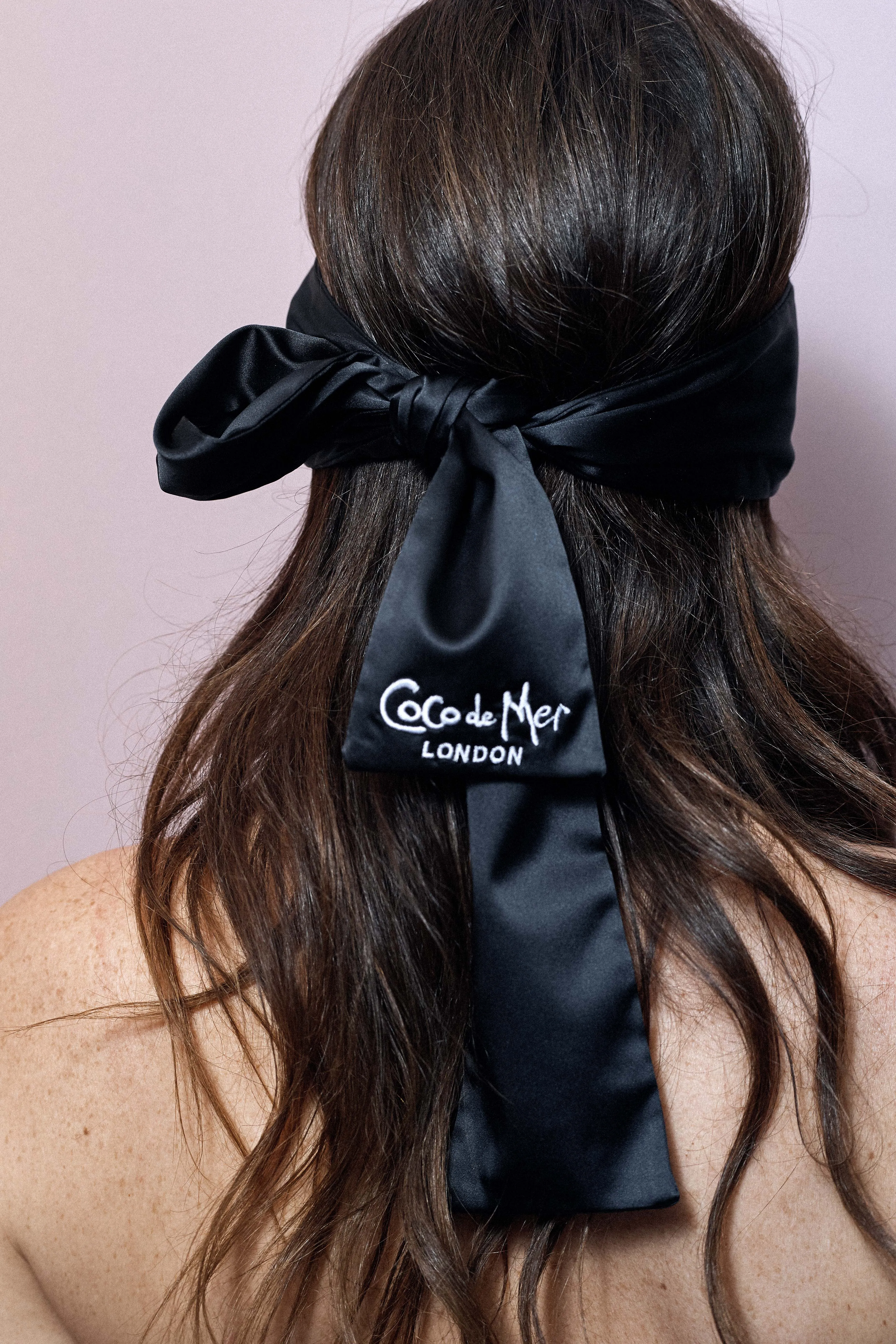 Silk Blindfold/Black