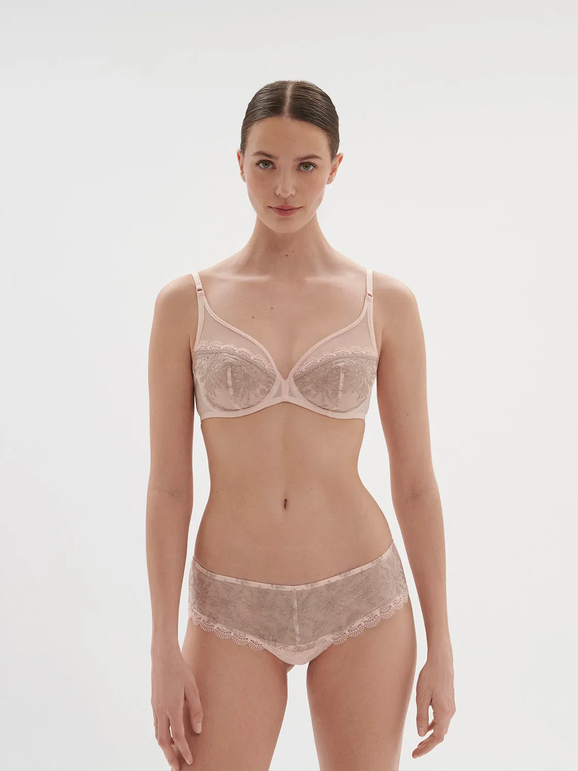 Singuliere Boyshort - Petal Powder