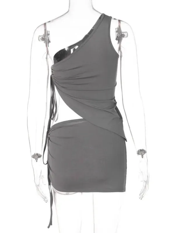 Trendy Women Casual Ruched Two-Piece Skirt Set