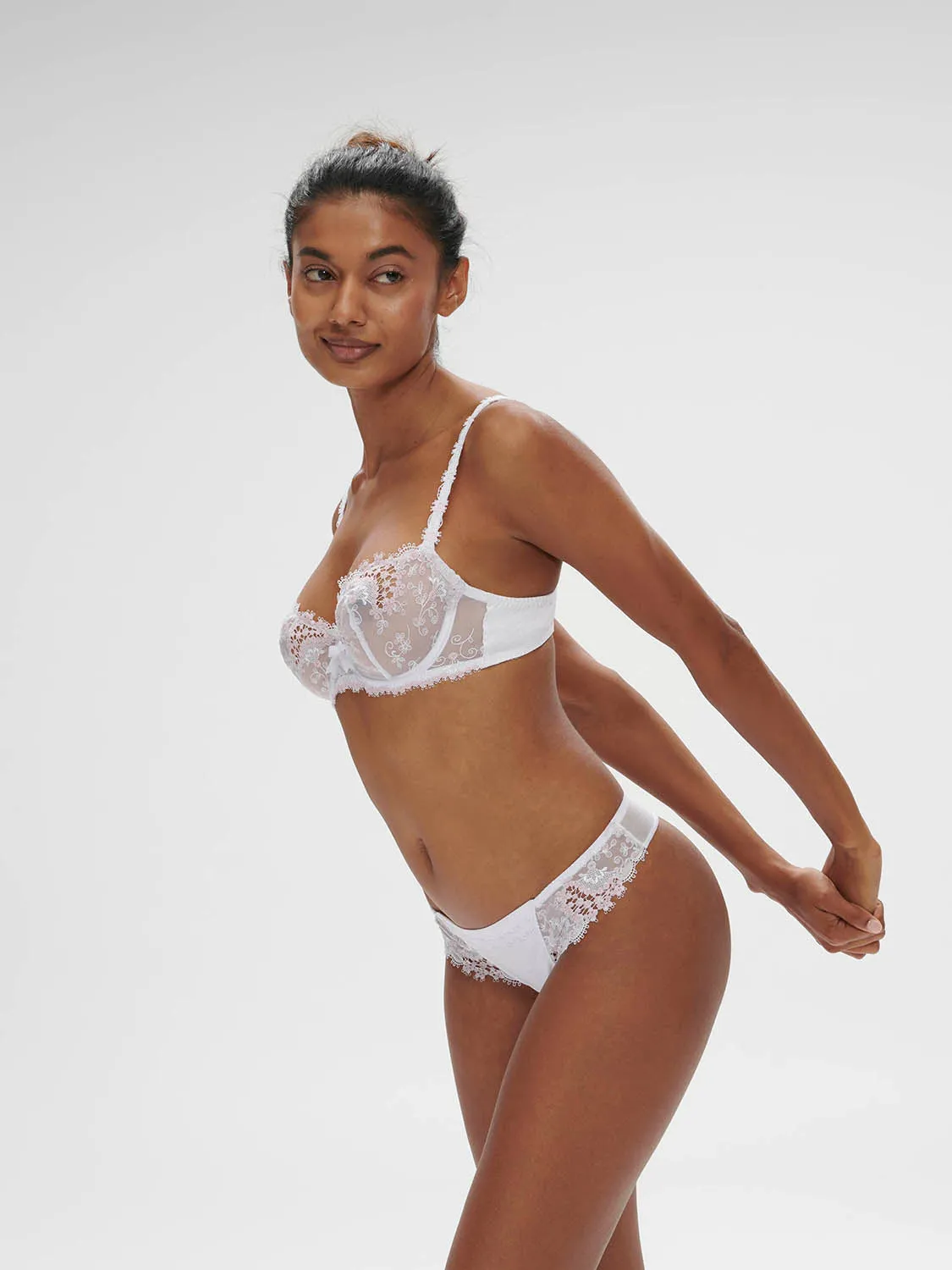Wish Sheer Demi - Crystal White