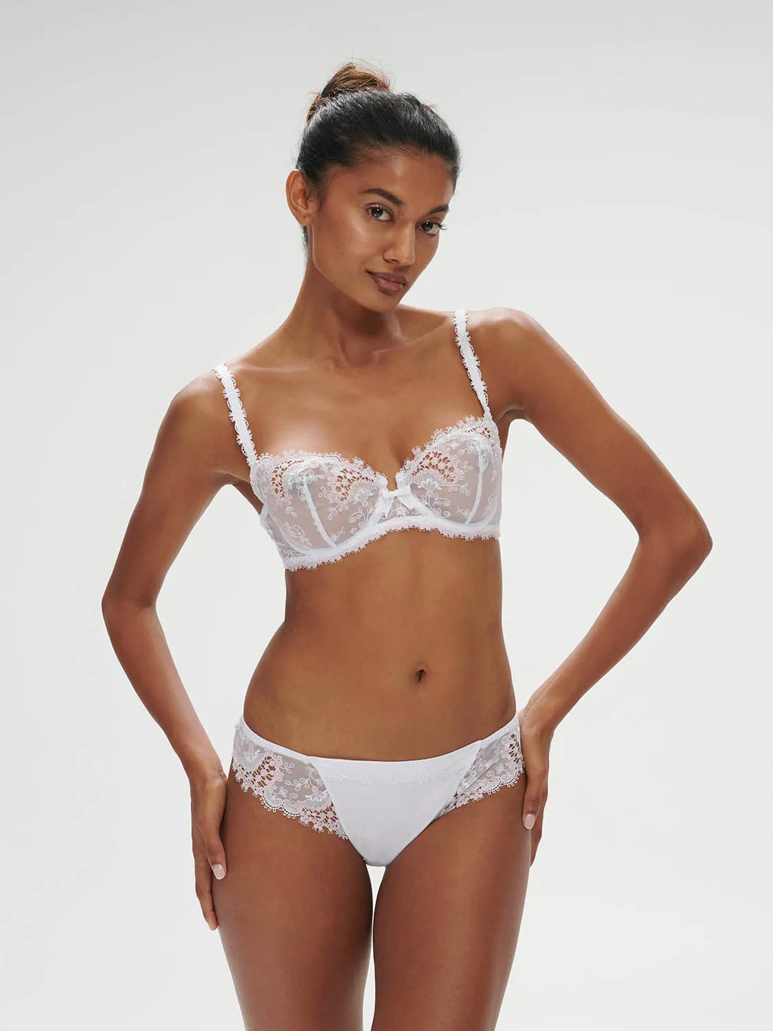 Wish Sheer Demi - Crystal White