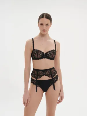 Wish Suspender Belt - Black