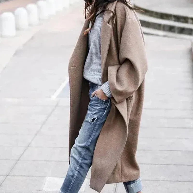 Women's Thermal Wool Overcoat