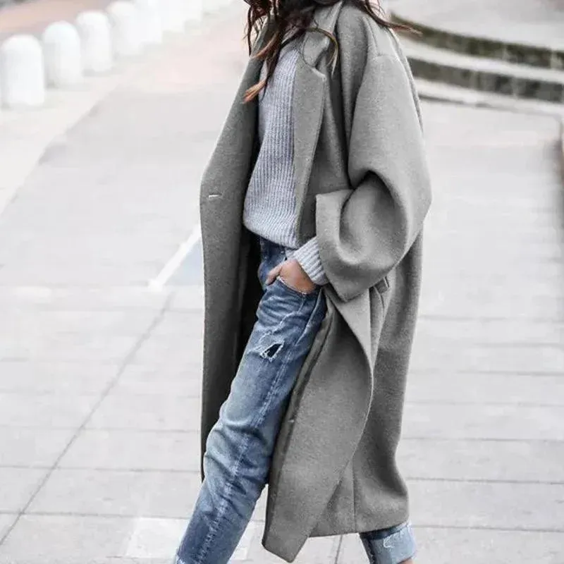 Women's Thermal Wool Overcoat